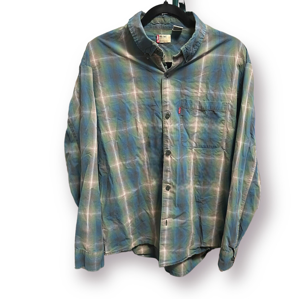 Levi's Red tab men's button down shirt Large